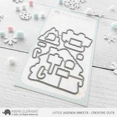 Mama Elephant Creative Cuts - Little Agenda Sweets